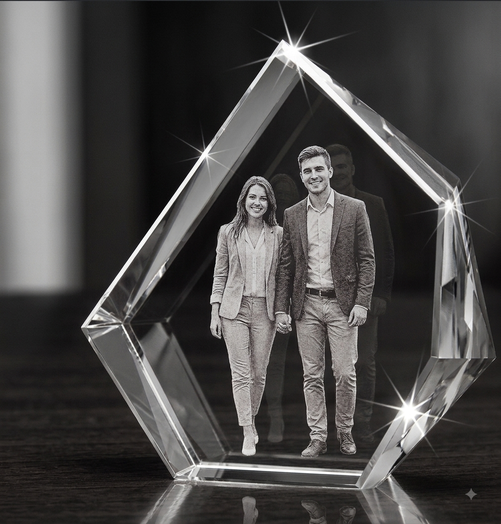 3D Crystal Iceberg