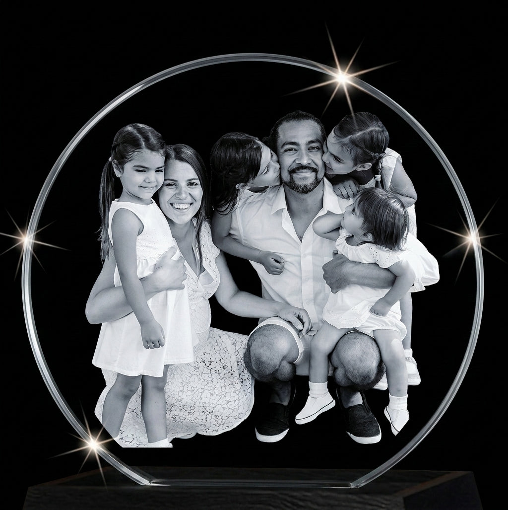 3D Circle Crystal