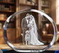 3D Oval Crystal