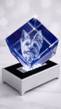 Rectangle Silver LED Light Base