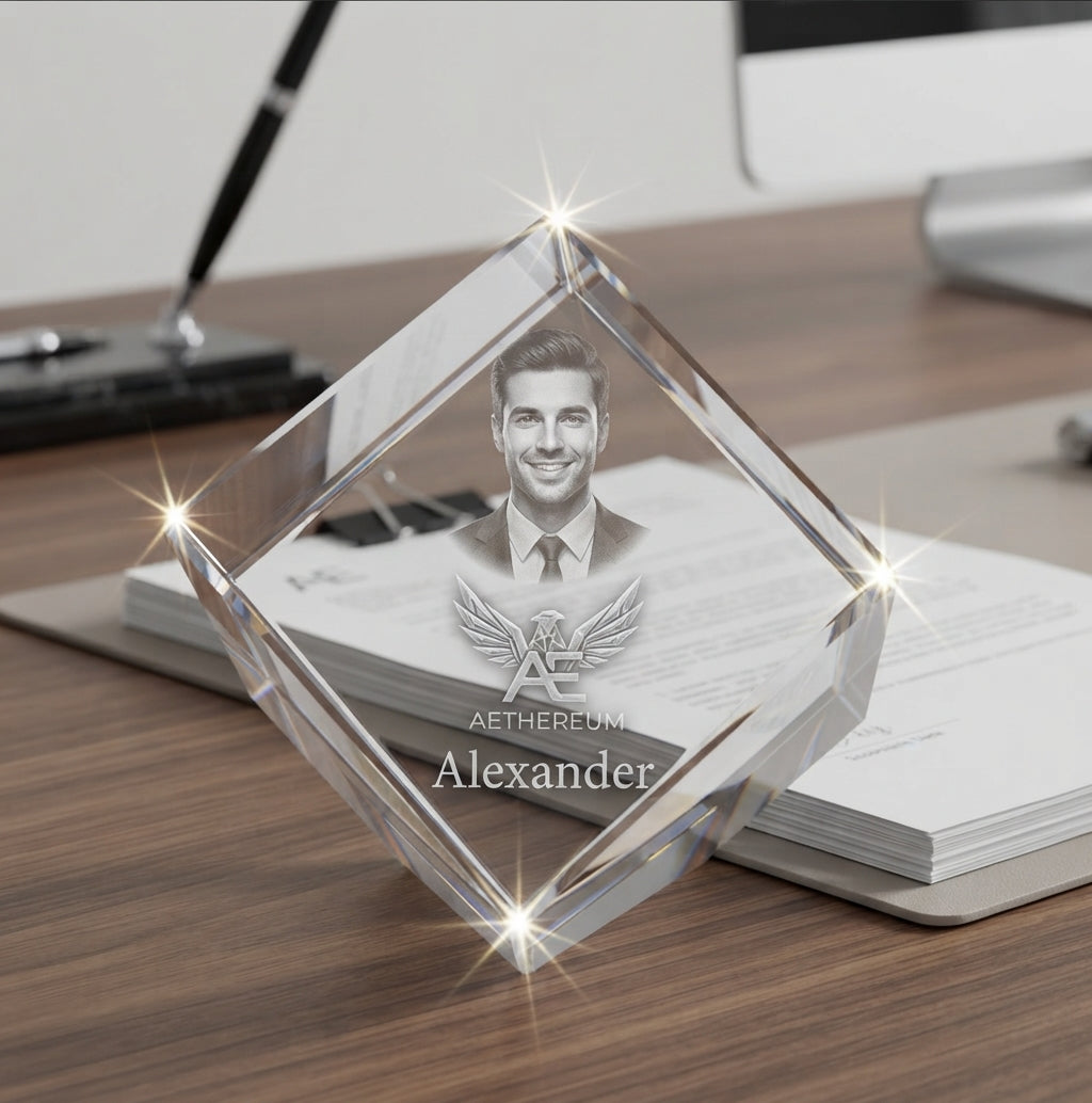 3D Employee Swag Diamond Crystal