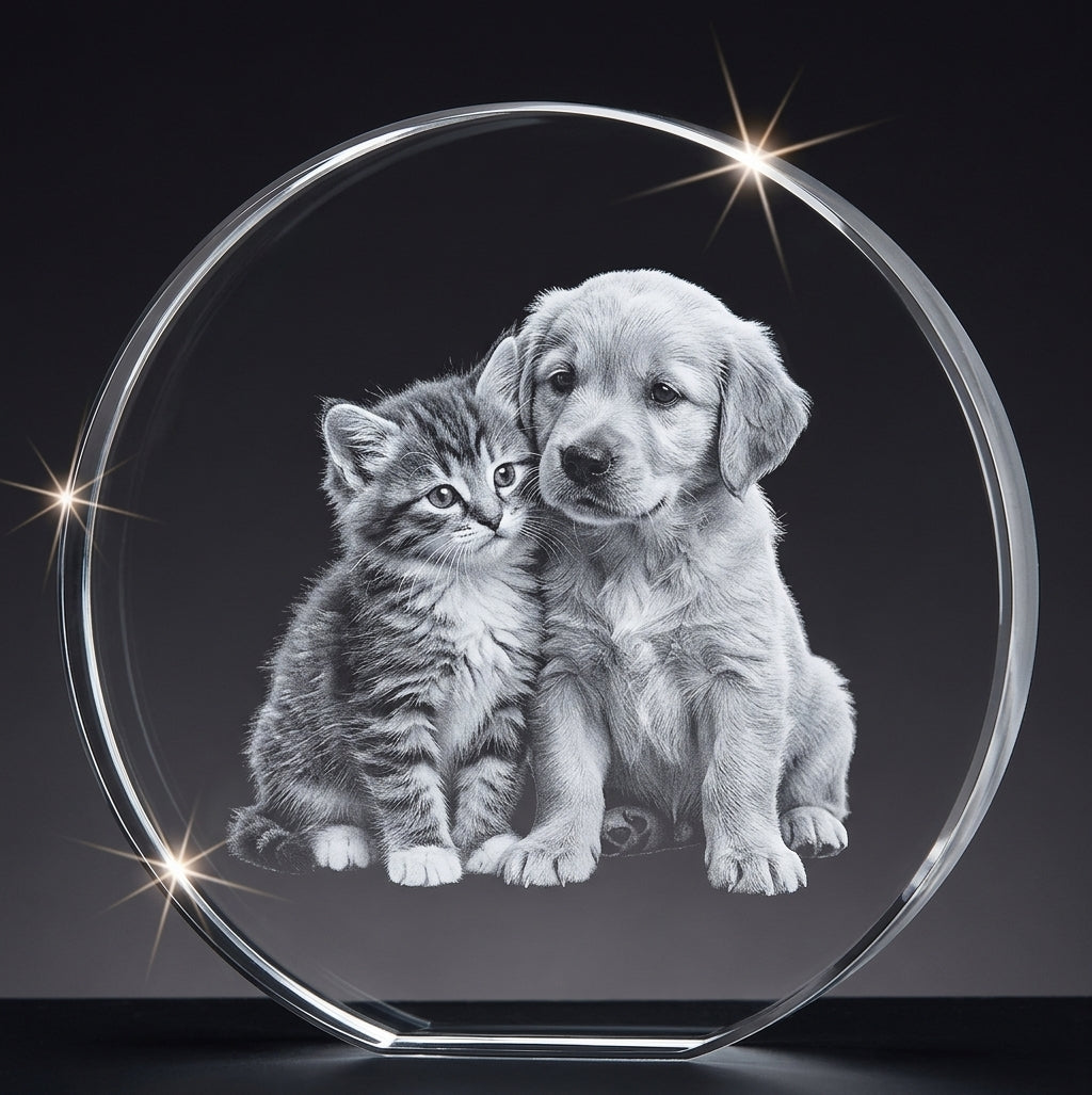 3D Circle Crystal