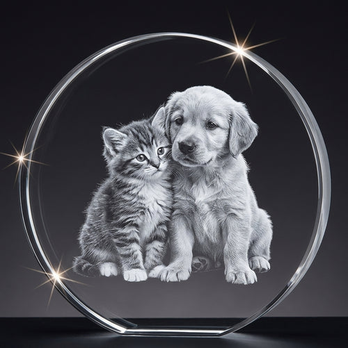 3D Circle Crystal