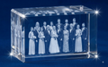 3D Crystal Rectangle Horizontal