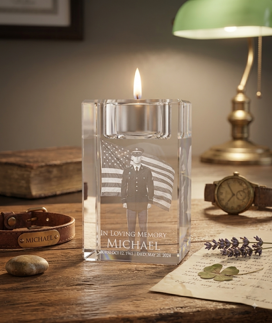 3D Crystal Candle