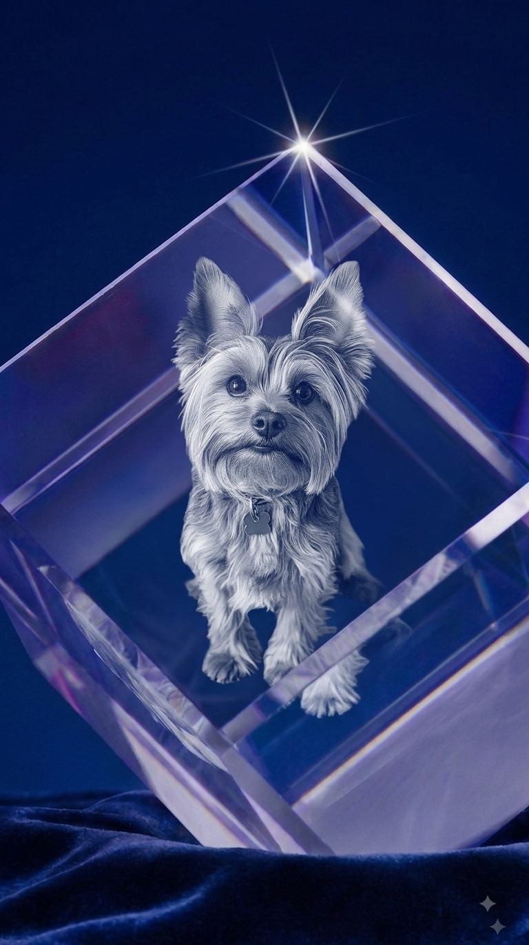 3D Crystal Diamond