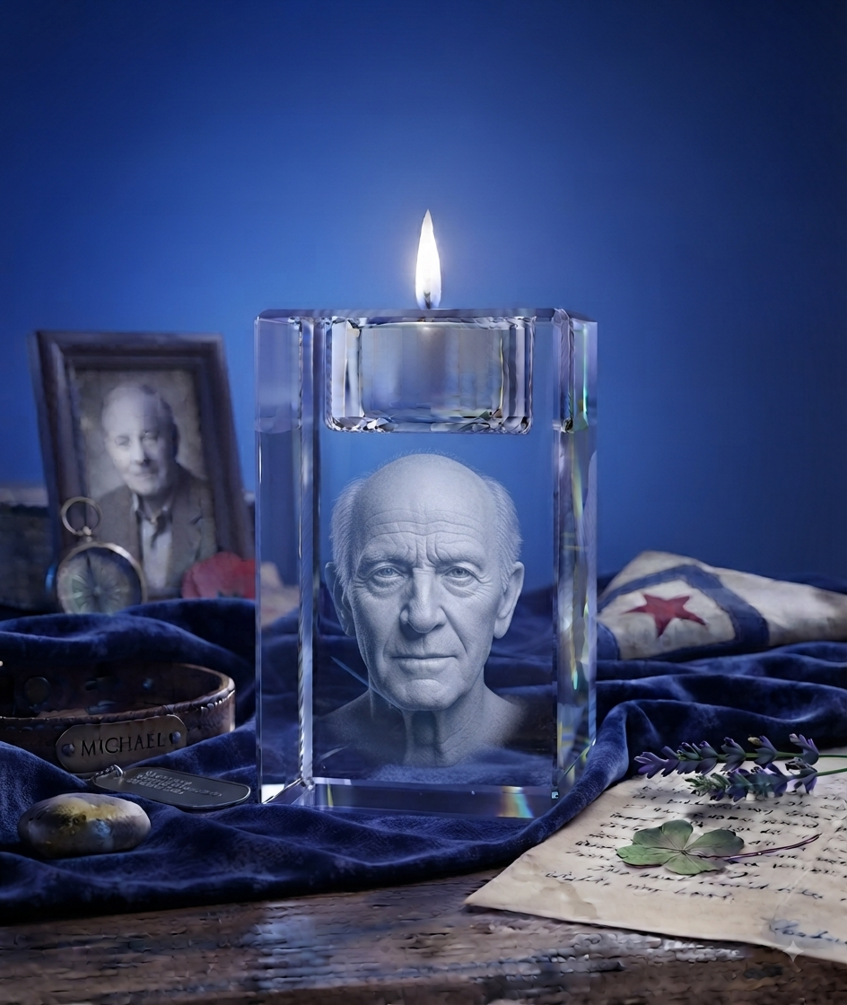 3D Crystal Candle