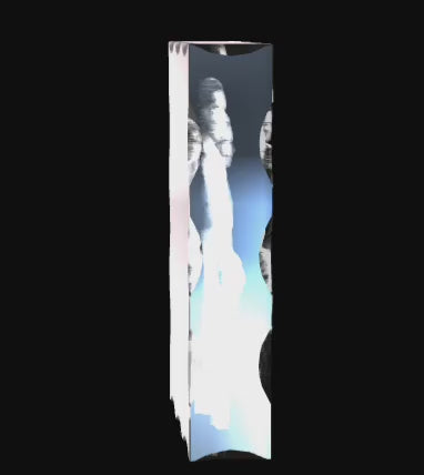 3D Notched Crystal - Vertical