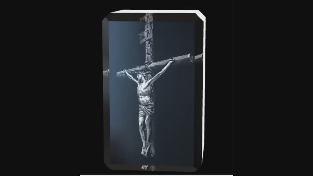 3D Crystal Rectangle Vertical